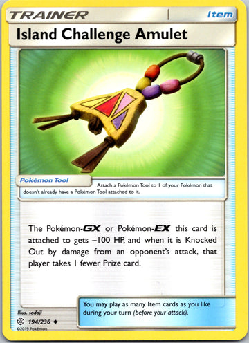 Island Challenge Amulet [194/236] [Cosmic Eclipse]