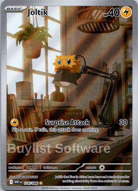 Joltik [116/086] [White Flare] Holofoil