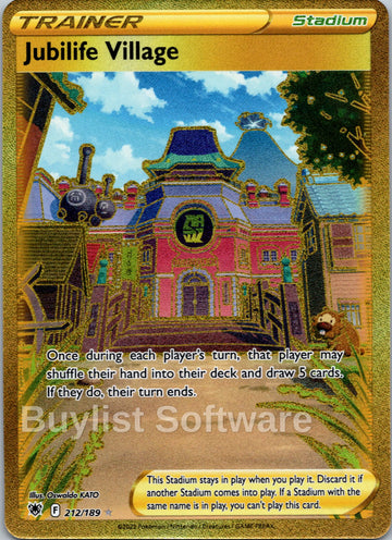 Jubilife Village [212/189] [Astral Radiance] Holofoil