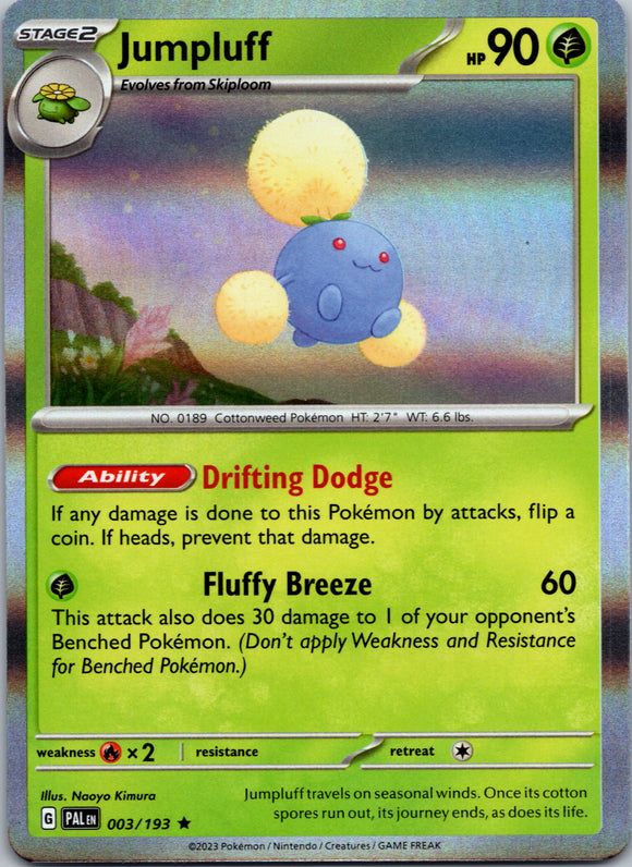 Jumpluff [003/193] [Paldea Evolved] Holofoil
