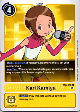 Kari Kamiya [BT8-090 U] [New Awakening]