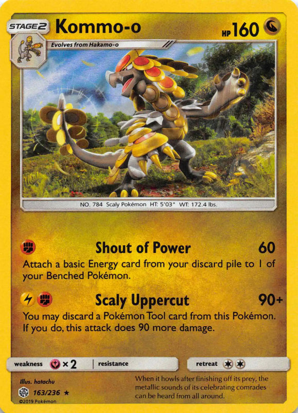 Kommo-o [163/236] [Cosmic Eclipse] Holofoil