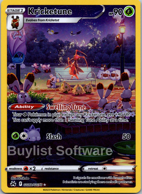 Kricketune (GG02/GG70) [Sword & Shield: Crown Zenith]