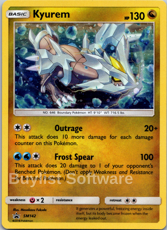 Kyurem [SM142] [SM Promos] Holofoil