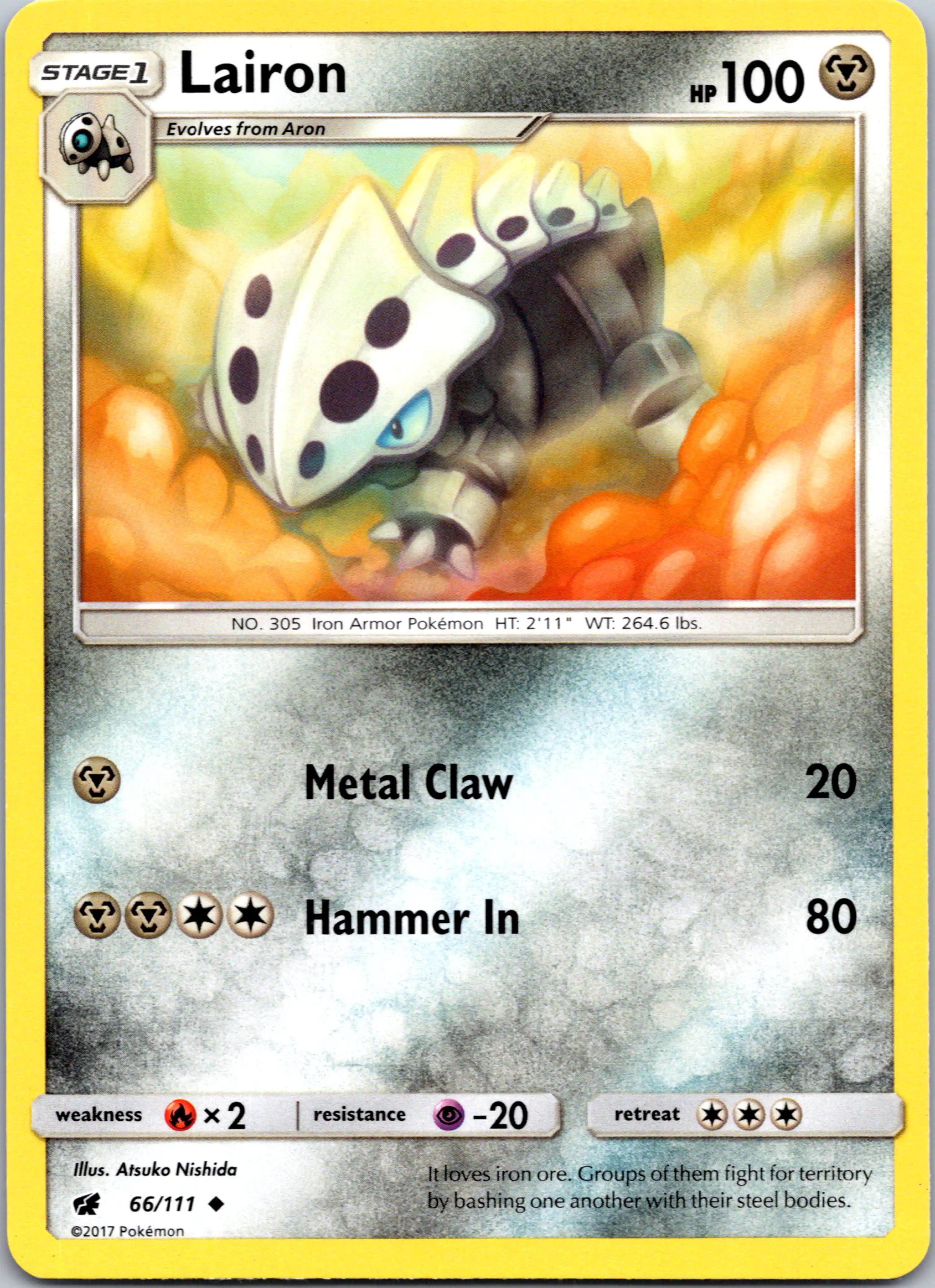 Lairon [66/111] [Crimson Invasion] Reverse Holofoil