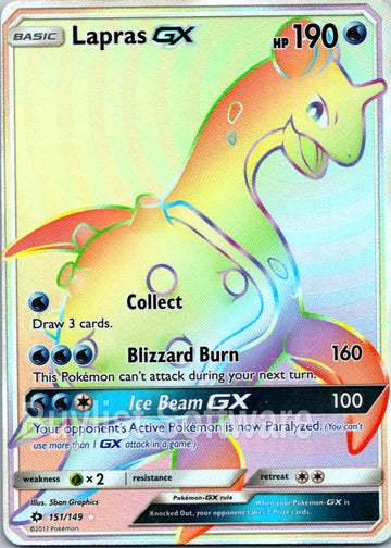 Lapras GX [151/149] [Sun & Moon Base Set] Holofoil