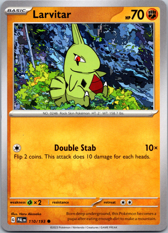 Larvitar [110/193] [Paldea Evolved]