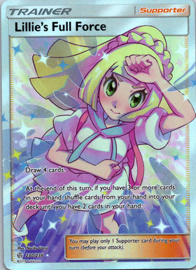 Lillie's Full Force (Full Art) [230/236] [Cosmic Eclipse] Holofoil