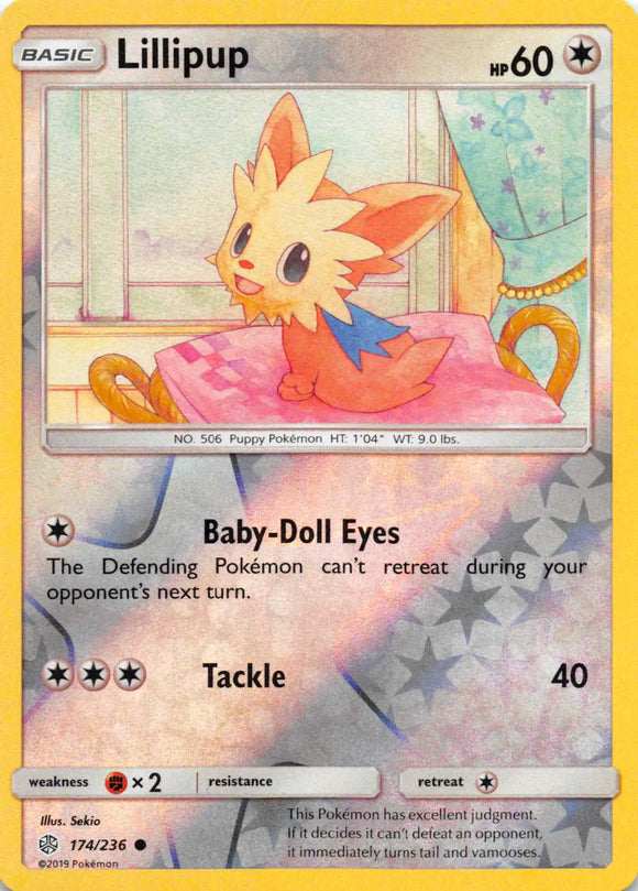 Lillipup [174/236] [Cosmic Eclipse] Reverse Holofoil