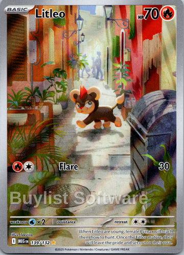 Litleo [139/132] [Mega Evolution] Holofoil