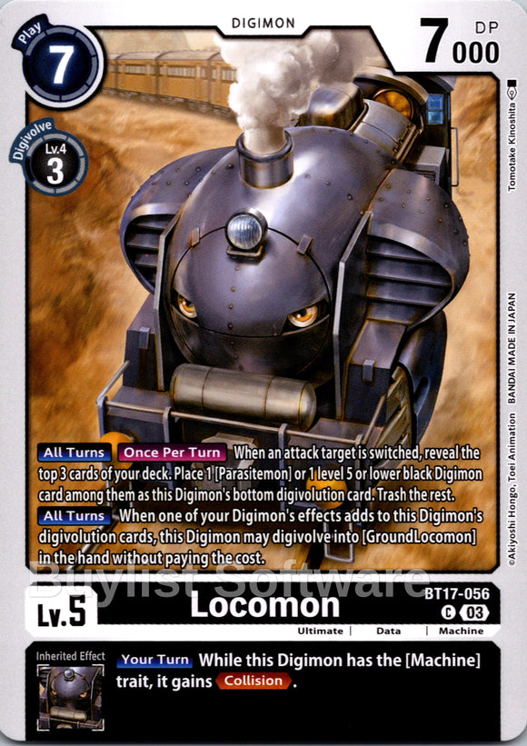 Locomon [BT17-056 C] [Secret Crisis]