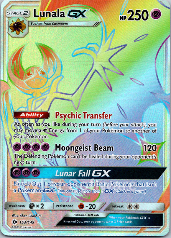 Lunala GX [153/149] [Sun & Moon Base Set] Holofoil