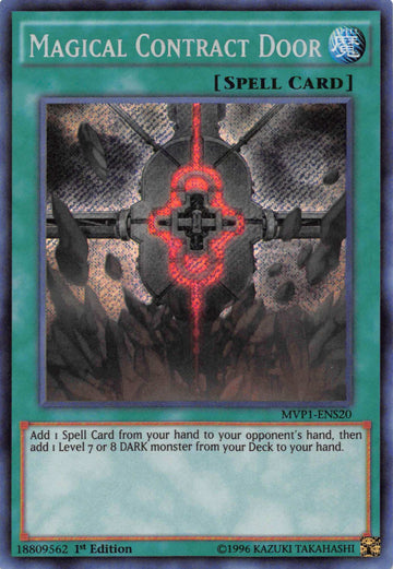 Magical Contract Door [MVP1-ENS20] Secret Rare