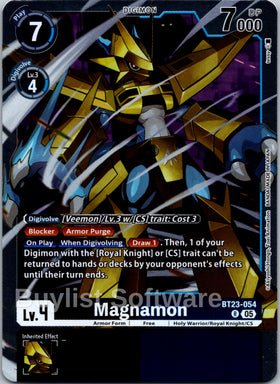 Magnamon [BT23-054 R] [Hackers' Slumber] Foil