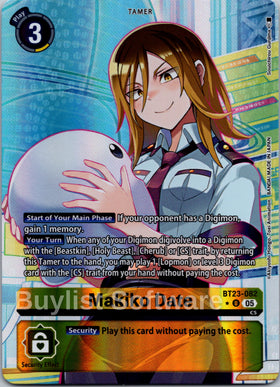 Makiko Date (Alternate Art) [BT23-082 U] [Hackers' Slumber] Foil