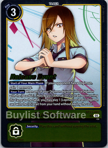 Makiko Date [BT23-082 U] [Hackers' Slumber Release Event Cards]