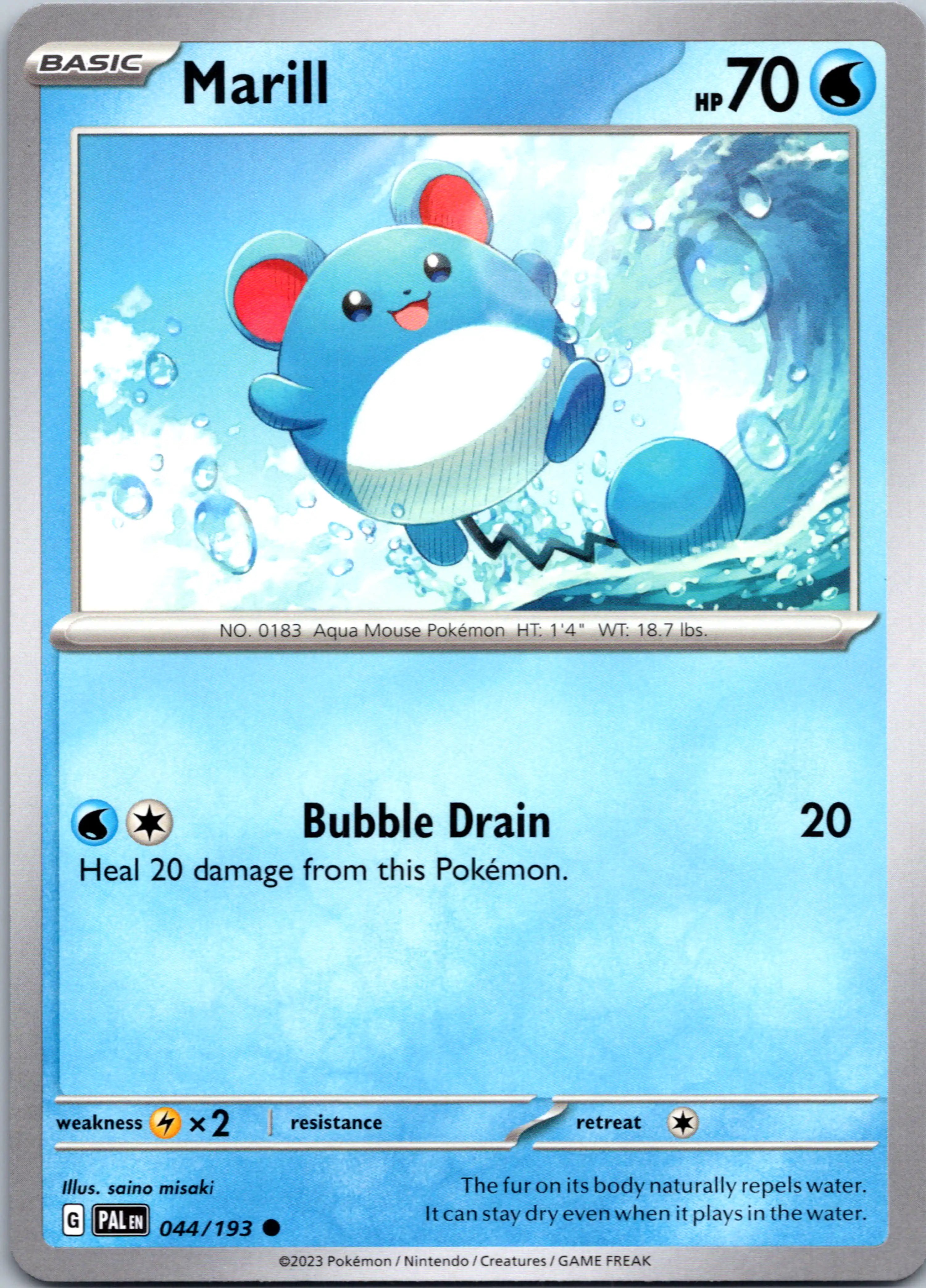 Marill - 044/193 [044/193] [Paldea Evolved]