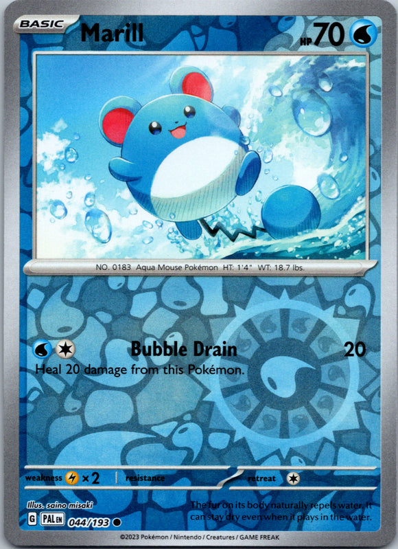 Marill - 044/193 [044/193] [Paldea Evolved] Reverse Holofoil