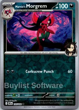 Marnie's Morgrem [135/182] [Destined Rivals] Reverse Holofoil