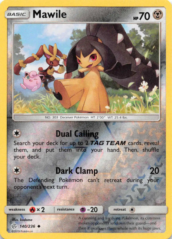 Mawile [140/236] [Cosmic Eclipse] Reverse Holofoil