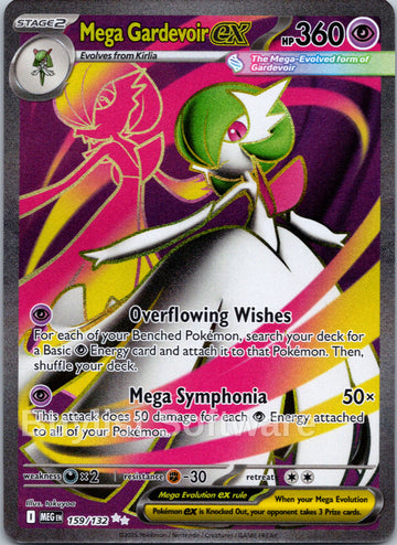 Mega Gardevoir ex [159/132] [Mega Evolution] Holofoil