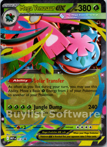Mega Venusaur ex [013] [Mega Evolution Promo] Holofoil