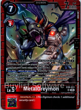 MetalGreymon [EX9-011 SR] [Versus Monsters] Foil