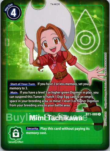 Mimi Tachikawa (Box Topper) [BT1-089] [Release Special Booster] Foil
