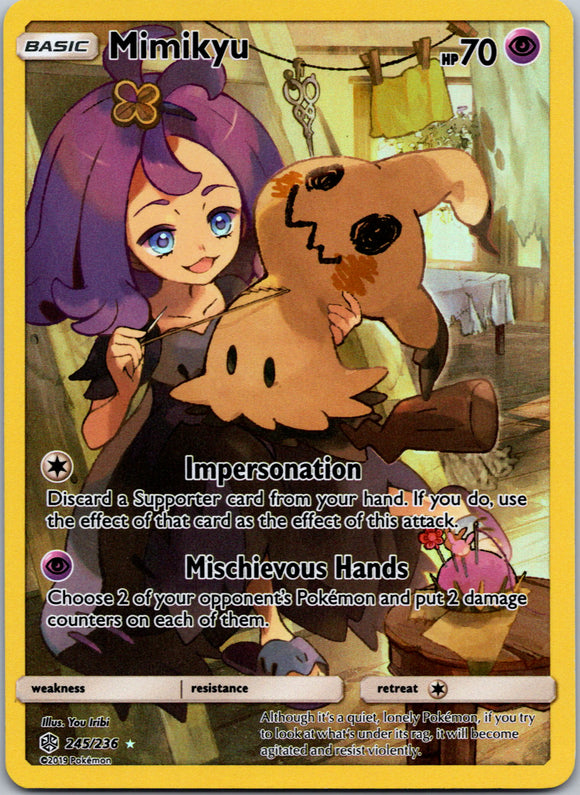 Mimikyu (Secret) [245/236] [Cosmic Eclipse] Holofoil
