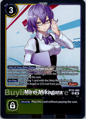 Mirei Mikagura [BT22-089 R] [Cyber Eden] Foil