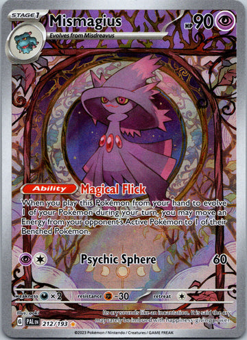 Mismagius - 212/193 [212/193] [Paldea Evolved] Holofoil