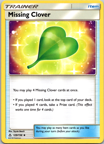 Missing Clover [129/156] [Ultra Prism]