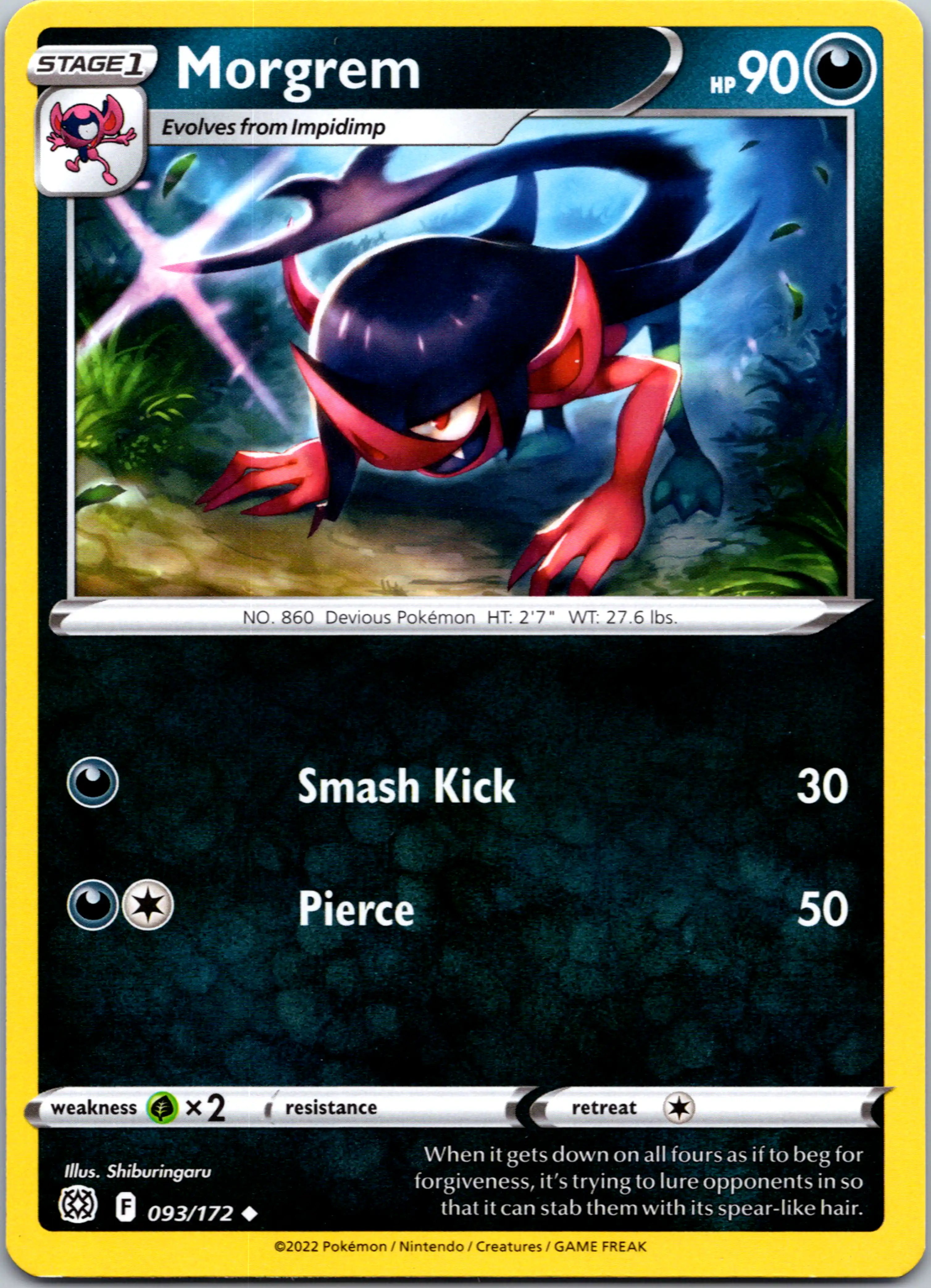 Morgrem [093/172] [Brilliant Stars] Reverse Holofoil