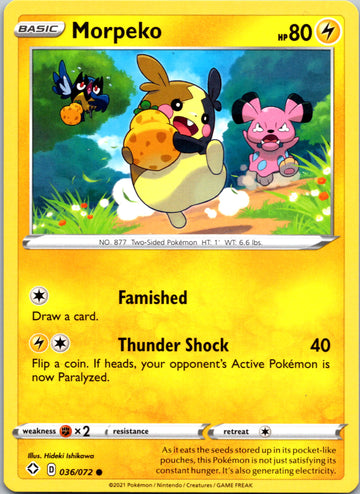 Morpeko (036) [036/072] [Shining Fates]