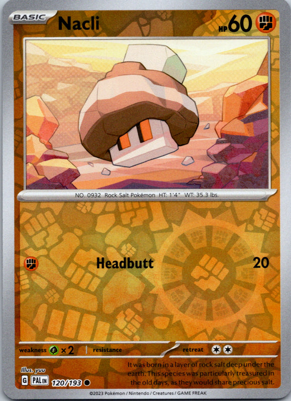 Nacli - 120/193 [120/193] [Paldea Evolved] Reverse Holofoil