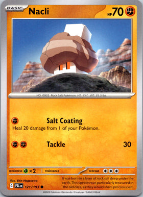 Nacli - 121/193 [121/193] [Paldea Evolved]