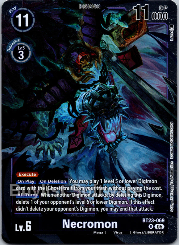 Necromon [BT23-069 R] [Hackers' Slumber] Foil
