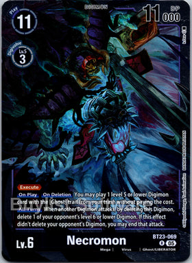Necromon [BT23-069 R] [Hackers' Slumber] Foil