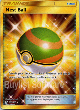 Nest Ball [158/149] [Sun & Moon Base Set] Holofoil