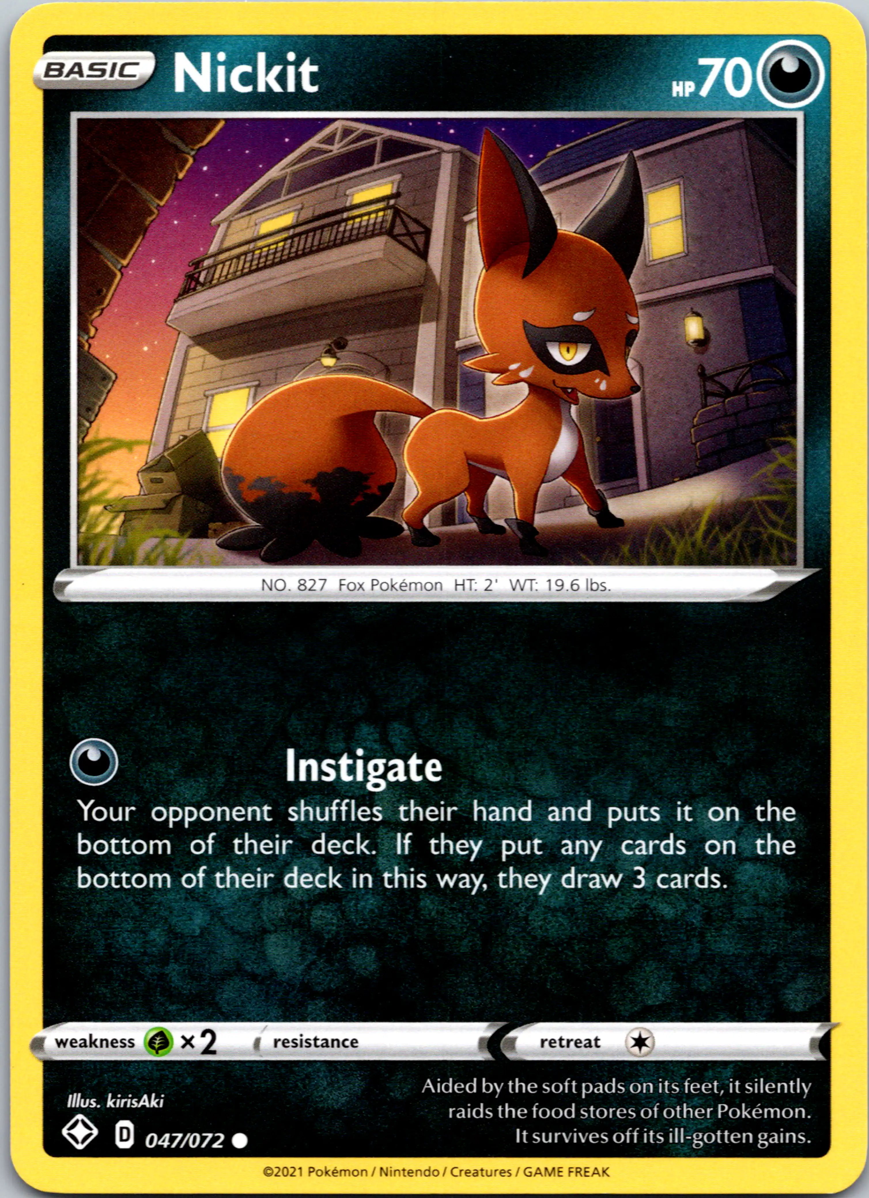 Nickit [047/072] [Shining Fates]