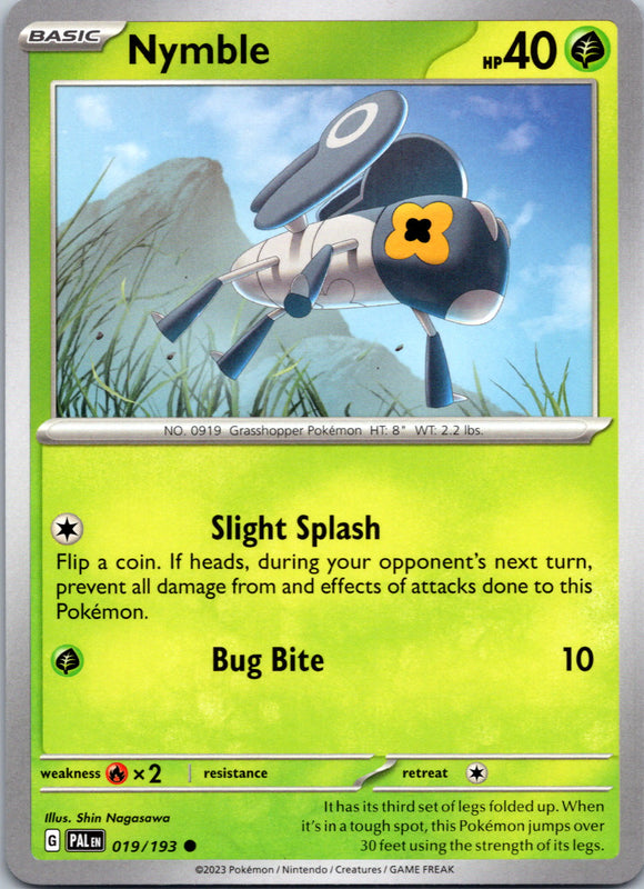 Nymble - 019/193 [019/193] [Paldea Evolved]