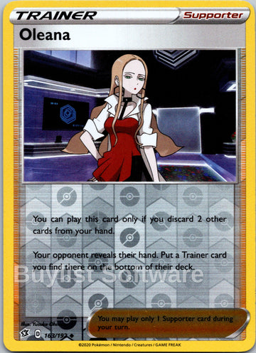 Oleana [163/192] [Rebel Clash] Reverse Holofoil