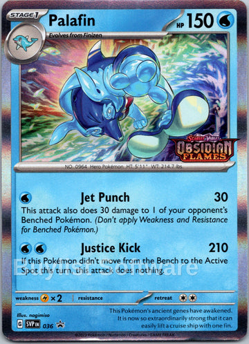 Palafin (036) (Stamped) [Scarlet & Violet: Black Star Promos]