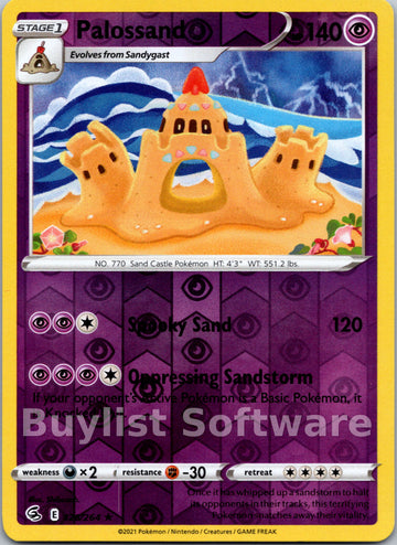 Palossand [126/264] [Fusion Strike] Reverse Holofoil