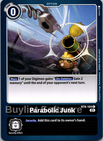Parabolic Junk [BT6-104 C] [Double Diamond]