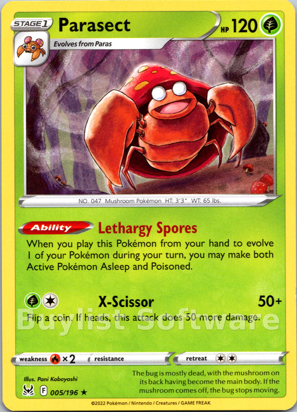 Parasect [005/196] [Lost Origin]