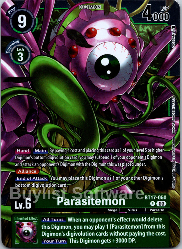 Parasitemon [BT17-050-R] [Secret Crisis] Foil