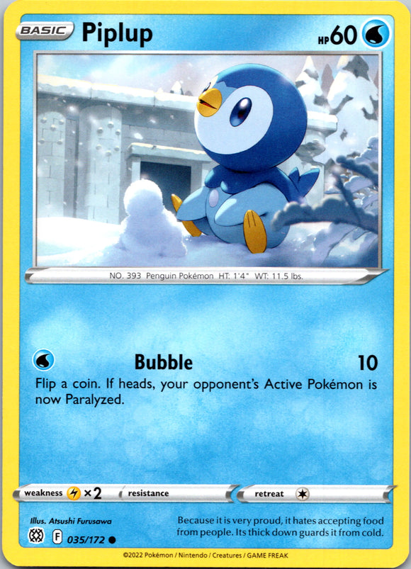 Piplup [035/172] [Brilliant Stars]