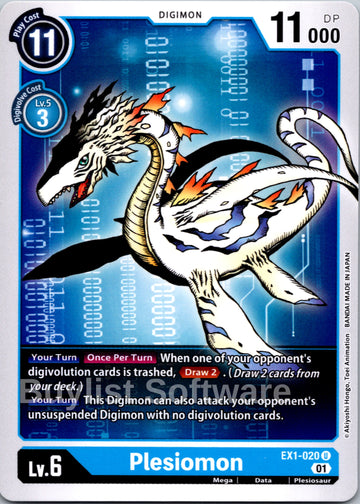 Plesiomon [EX1-020] [Classic Collection] Normal