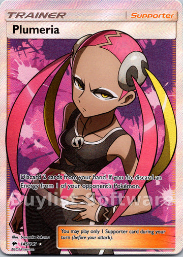 Plumeria (145/147) [Sun & Moon: Burning Shadows]
